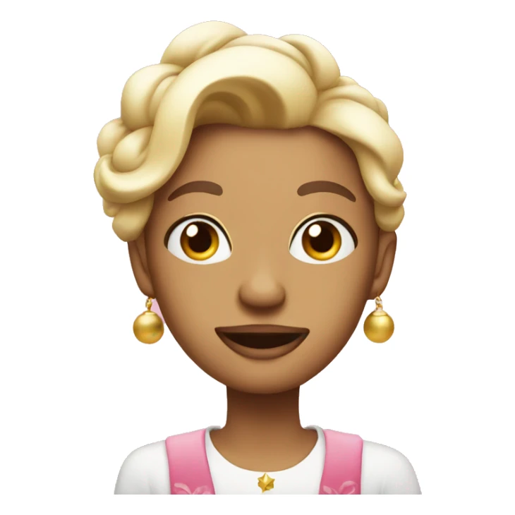 Pink rich Christmas  sticker