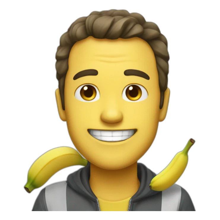 Jeff tuche have banana smile sticker