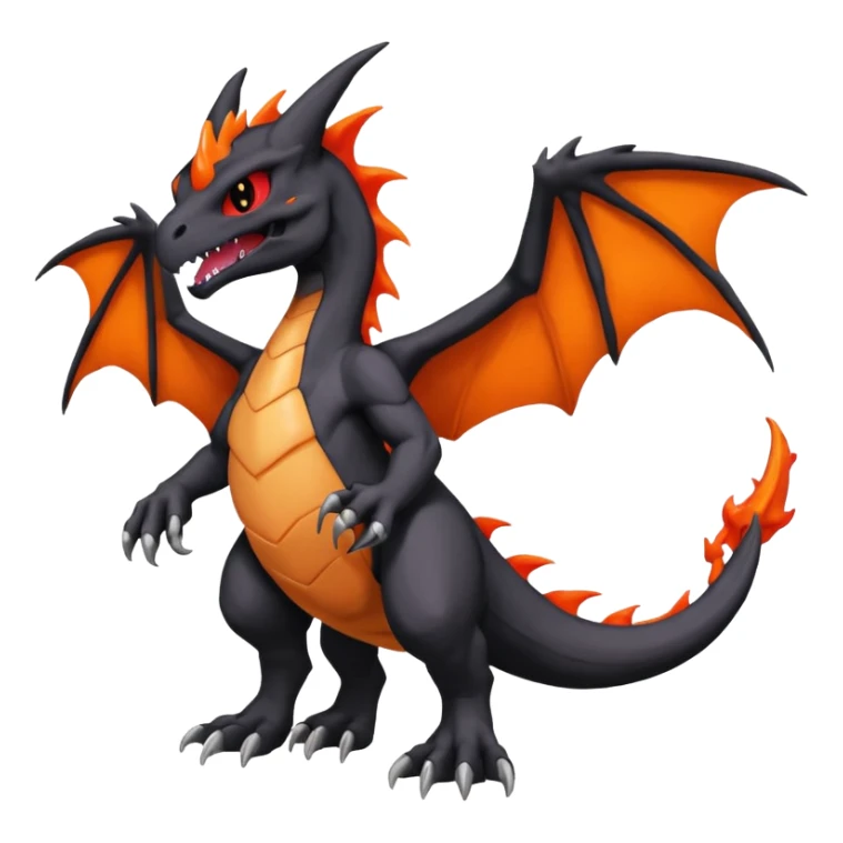 Salandit-Noibat-Duskull-Charizard-Hybrid (Full body) sticker