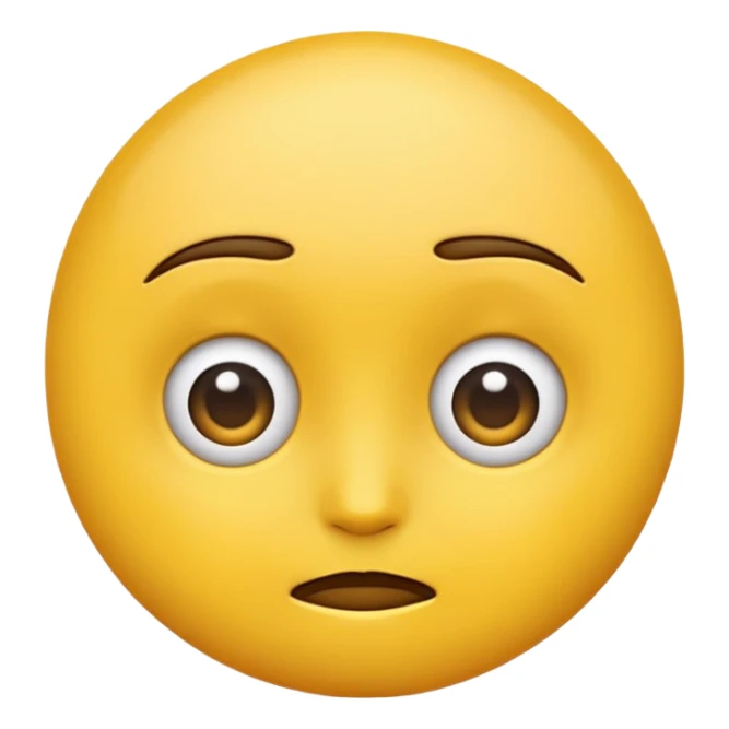 Can you make a emoji turned to the left but it’s giving a side eye sticker