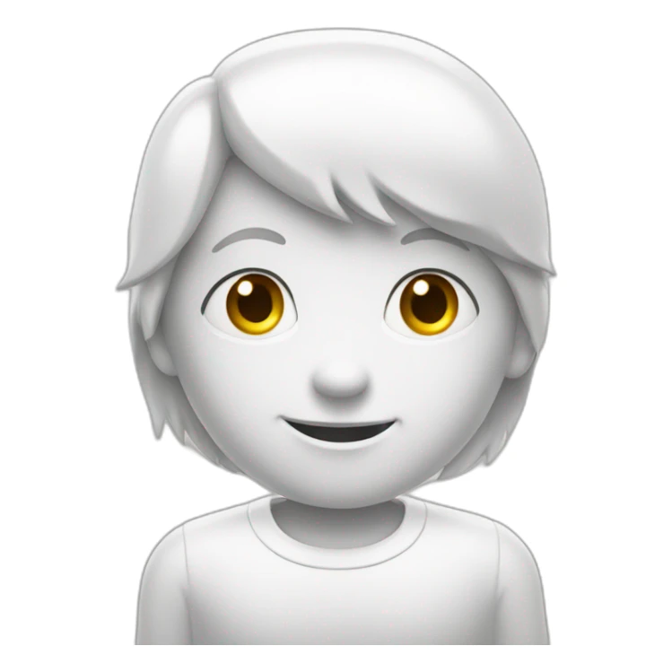 Kids in a white that is written free candy on it sticker