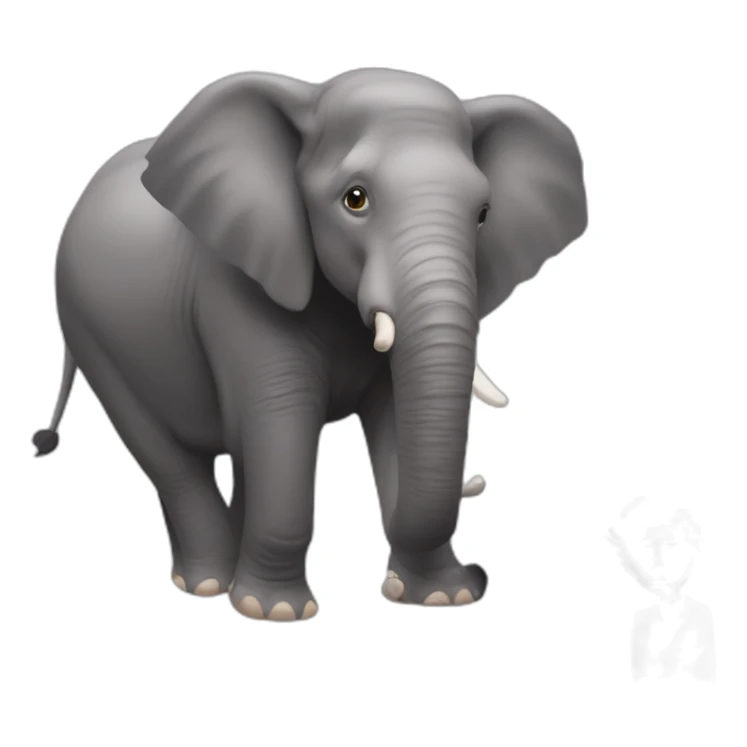 harry styles sobre un elefante saltando por encima de un aro en llamas sticker