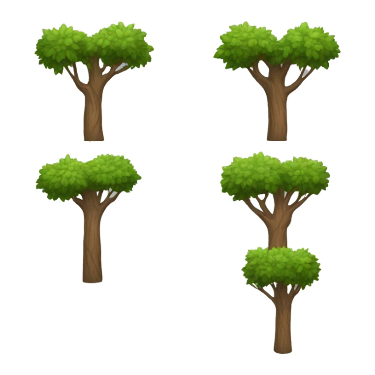 Tree cross  sticker