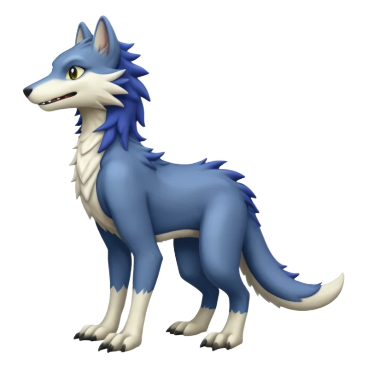 Sergal-furry, full body sticker