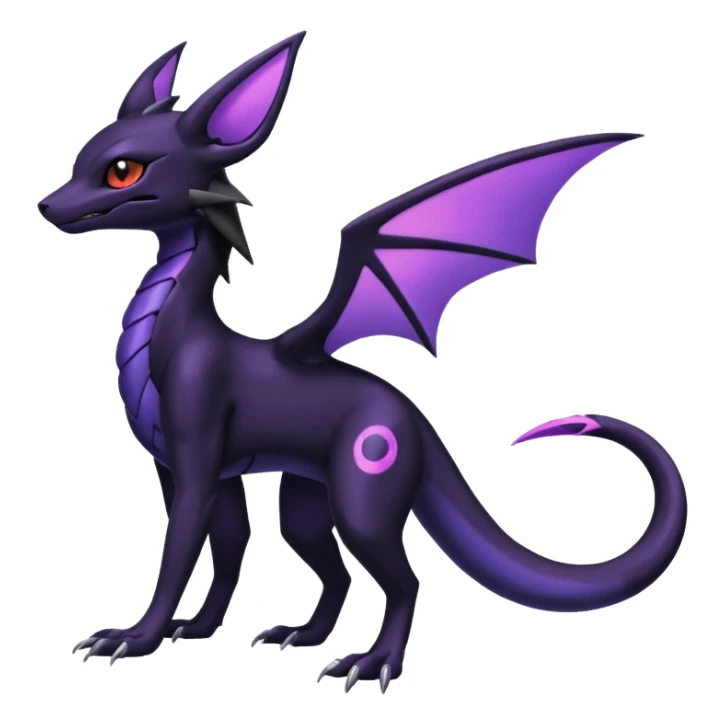 Umbreon-Salandit-Nargacuga-Noivern-fusion (Full body) sticker