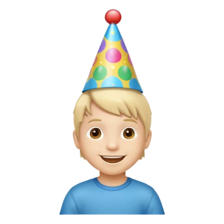 Birthday little boy sticker