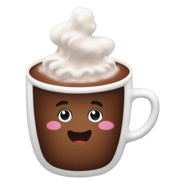 hot cocoa sticker
