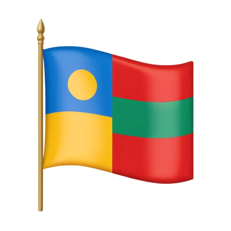 can you make an emoji about the mapuche’s flag sticker