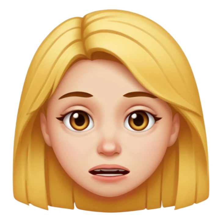 katseye member megan cringe face sticker