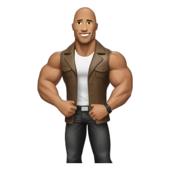 The rock fusionne avec barbie sticker