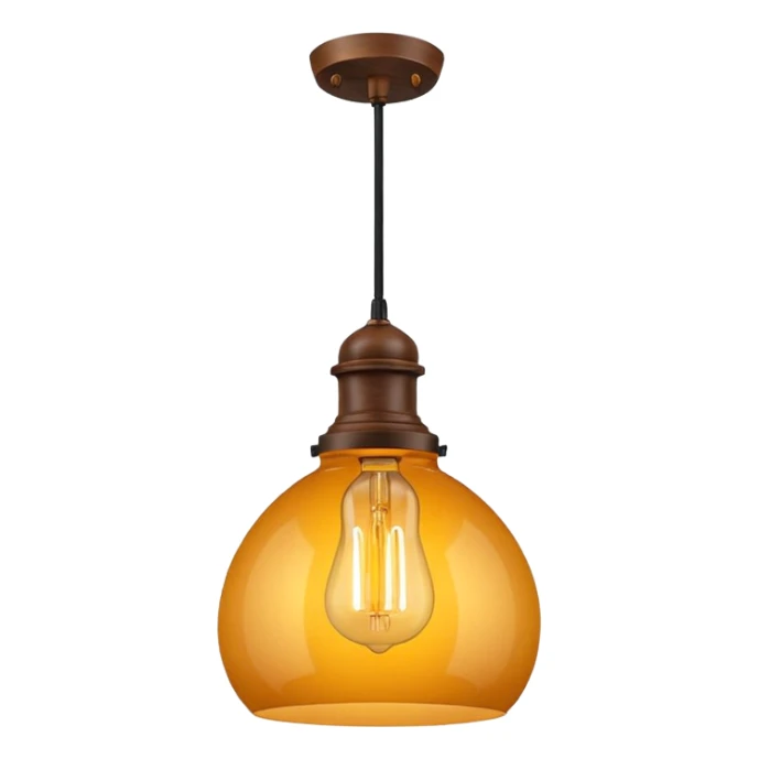 ceiling lamp 3 bulbs wooden pendant  sticker