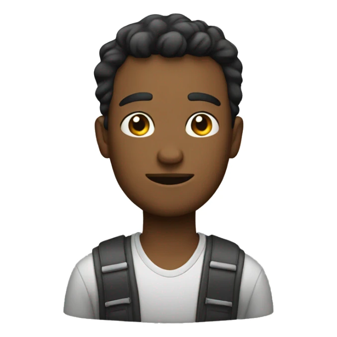 Guy with a bag sticker