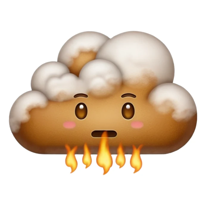 A huge fart stinky sticker