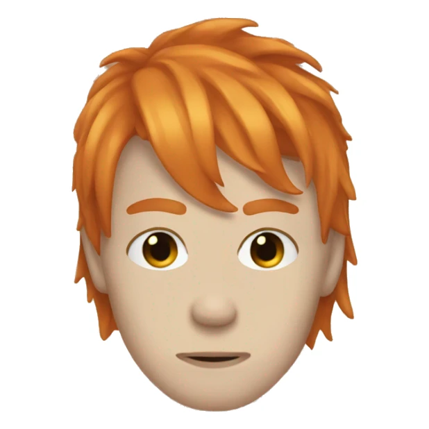 Ginger emo sticker