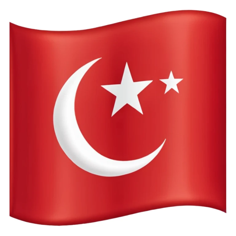 Flag of the Ottoman Empire 1453 sticker