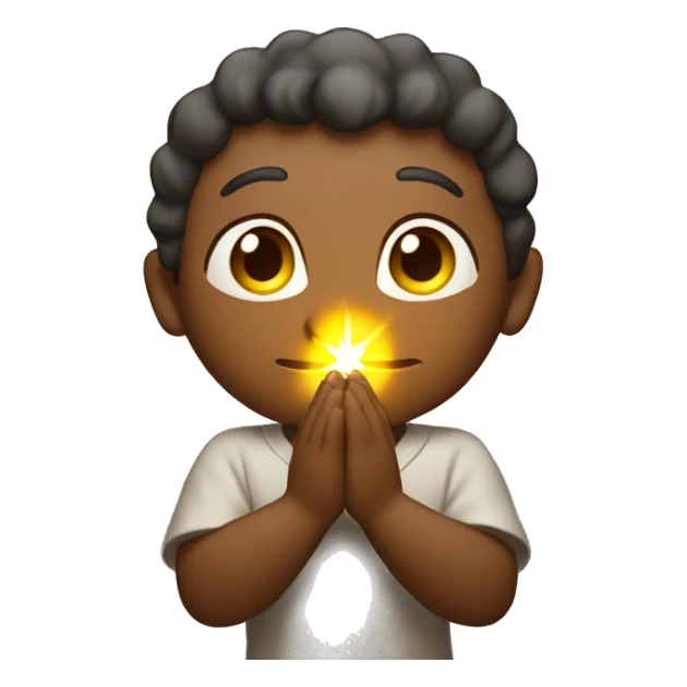 people pray to the rays of light sticker