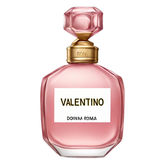 valentino donna born in roma perfume sticker