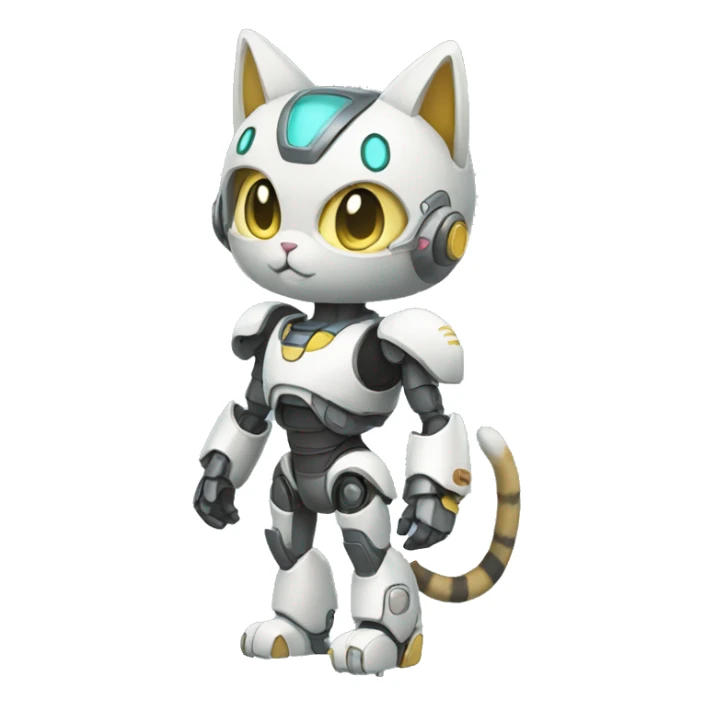 Cat-Medabot full body sticker