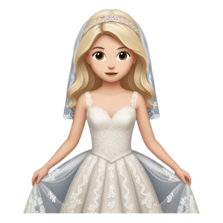 nicole peltz with wedding dress sticker
