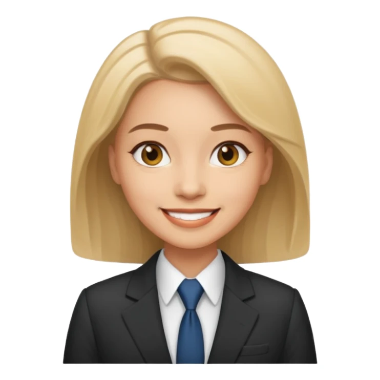 Emoji of Woman businessman sticker