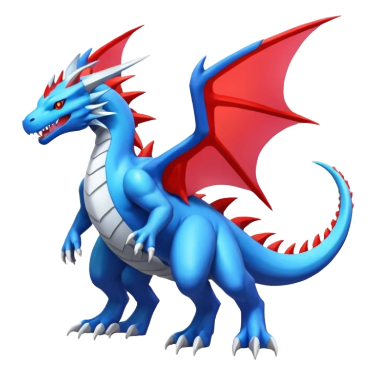 Lighdramon-Salamence-Aequcedramon-fusion sticker