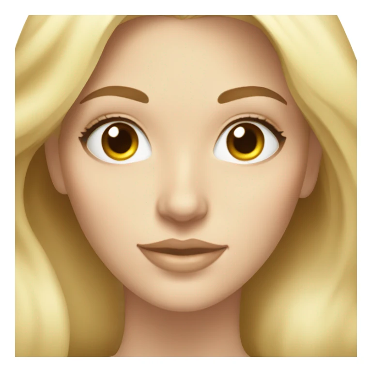 skincare white blonde woman sticker