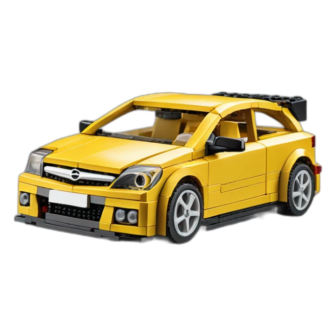 opel astra h opc lego car sticker