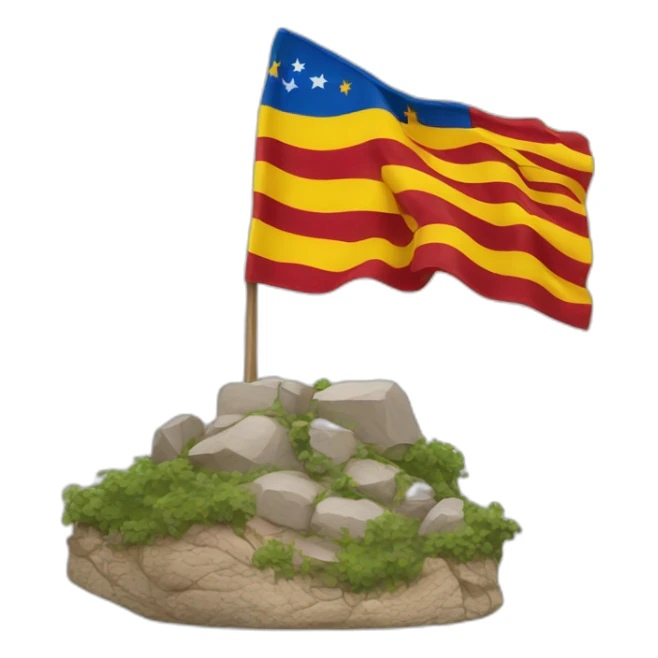 bandera catalana sticker