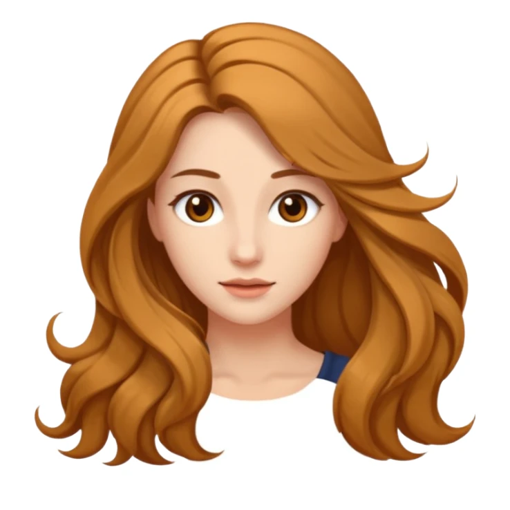  women with open hairs sideways image  sticker