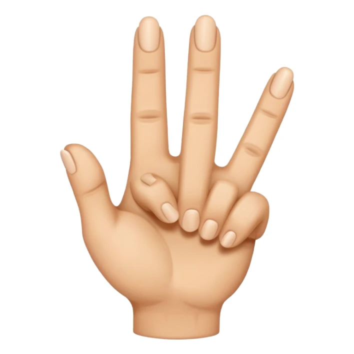 Make  an emoji of a middle finger sticker
