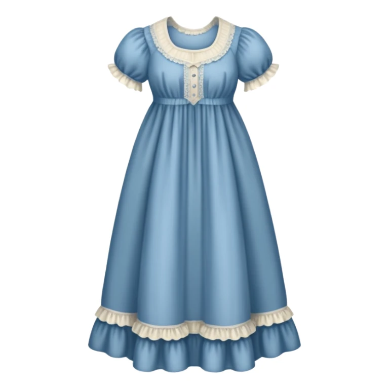 victorian nightgown sticker