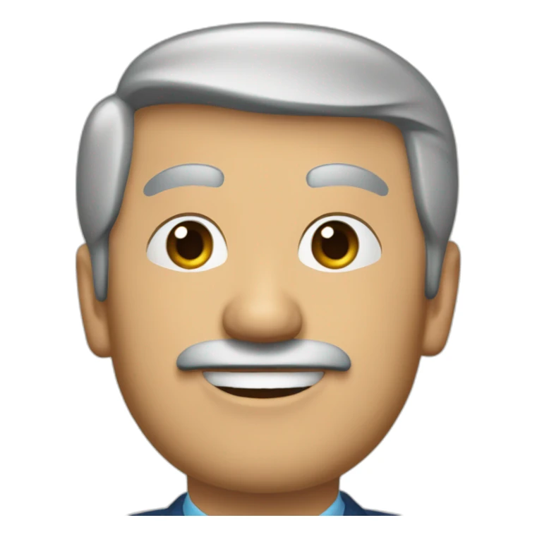 Mr. Prezident of Uzbekistana sticker