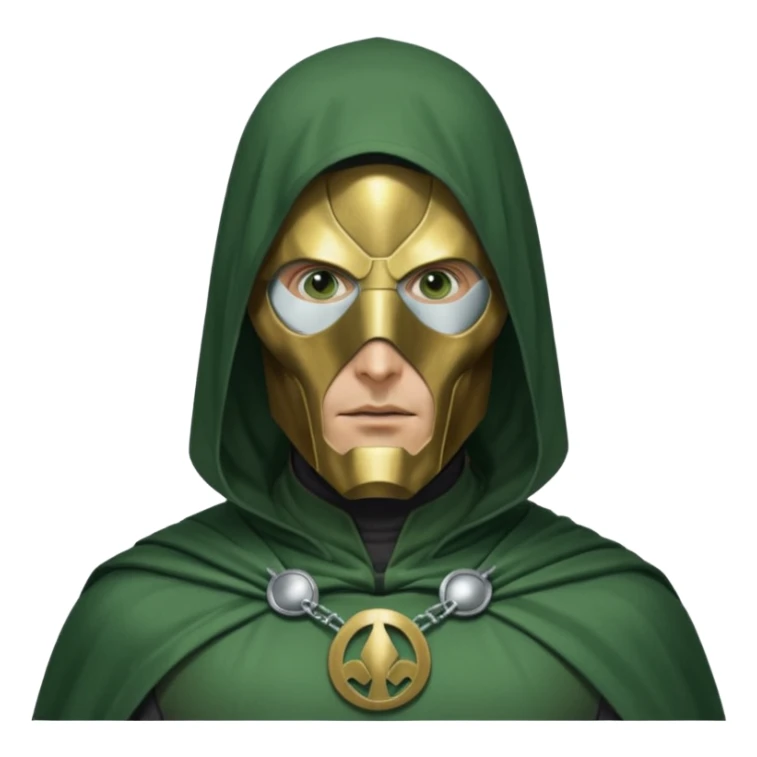 Mads Mikkelsen as Doctor Victor von Doom No mask sticker