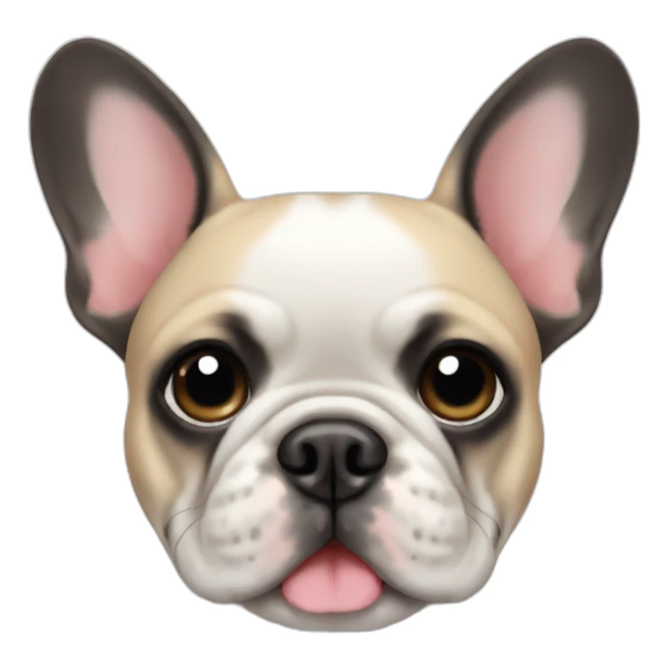 Cute little French Bulldog sticker