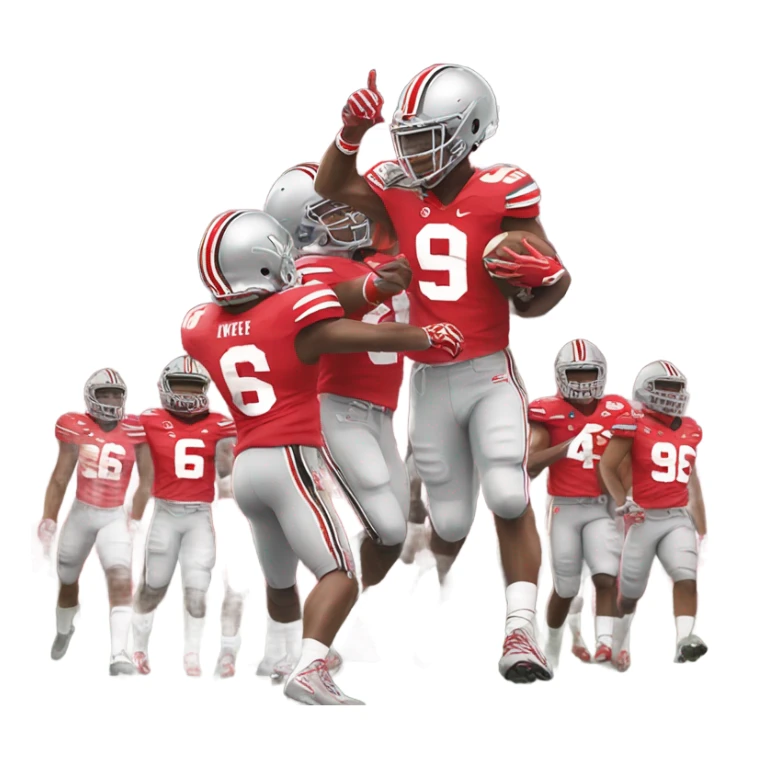 Ohio state football national championship sticker