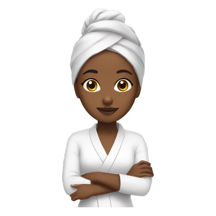 Girl spa day sticker