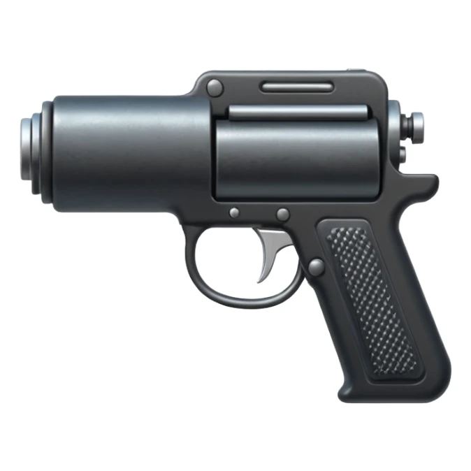 Mini gun sticker