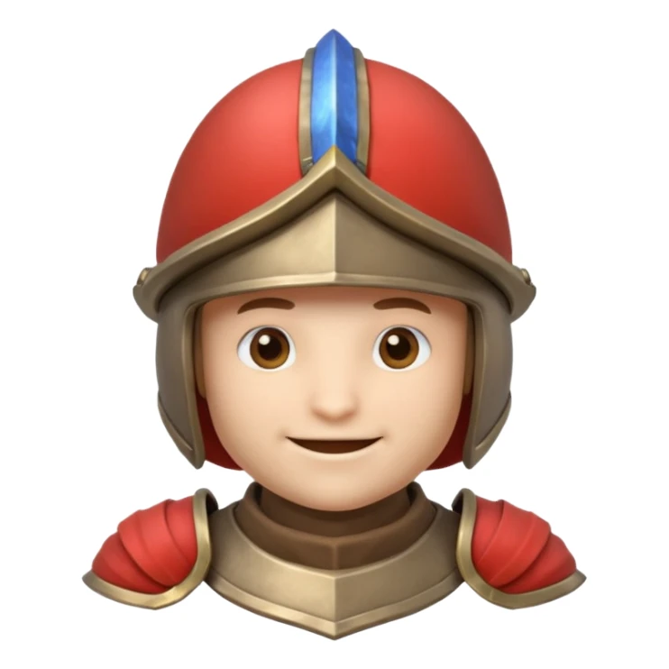 mushroom knight portrait, head and shoulders only, mushroom cap helmet, tiny armor collar, heroic smile, fantasy vibe, 3D cartoon, mobile game icon style, clean background, no text, no watermark
 
 sticker
