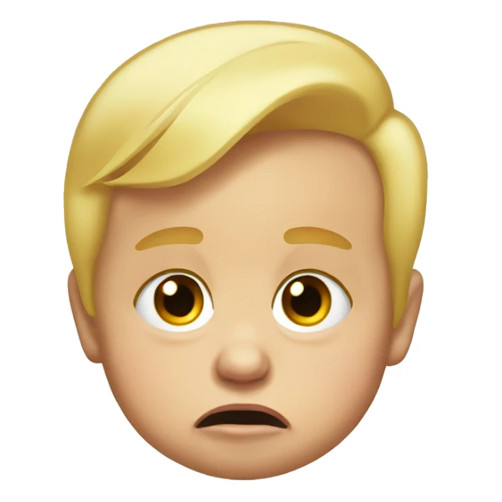 Donald trump crying baby sticker