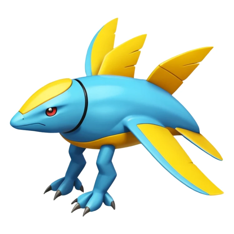 Helioptile-Heliolisk-Koraidon-Miraidon-Pokémon, full body sticker