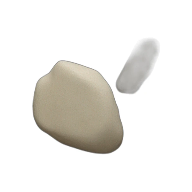 crab made of rocks sticker