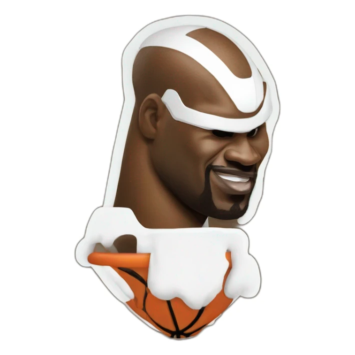 Slam Dunk of Shaquille O’Neal sticker