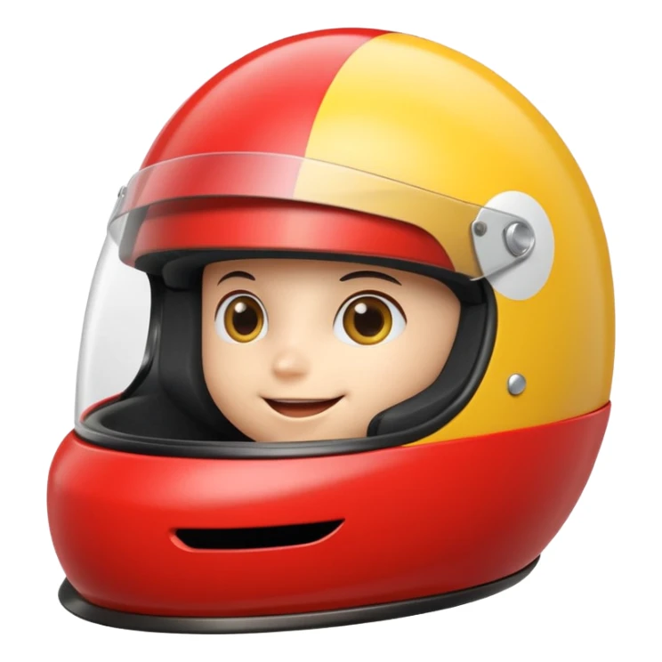 Sweet happy egg in formula 1 car sticker