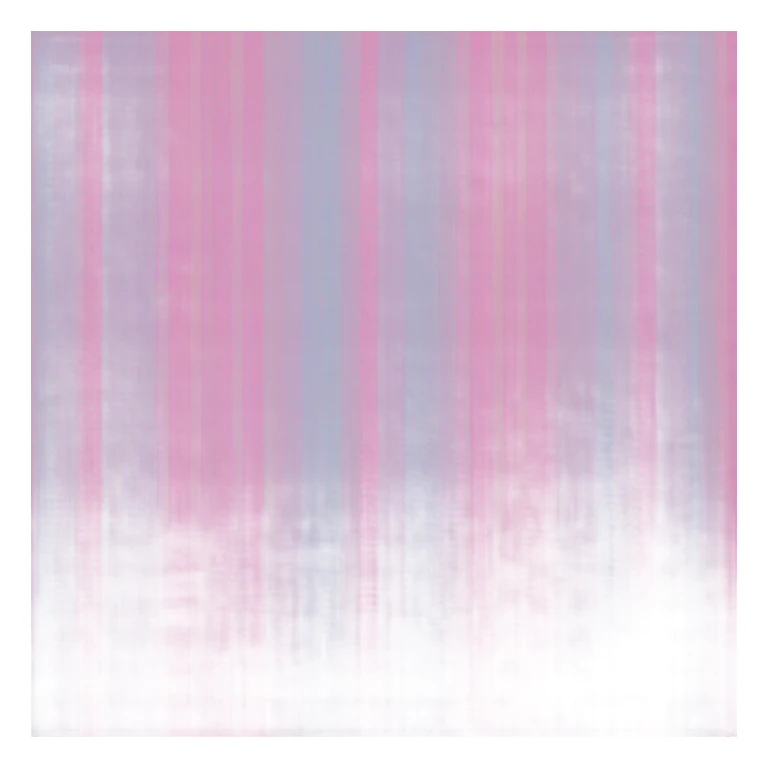 Pink-and-blue striped pajama pants sticker