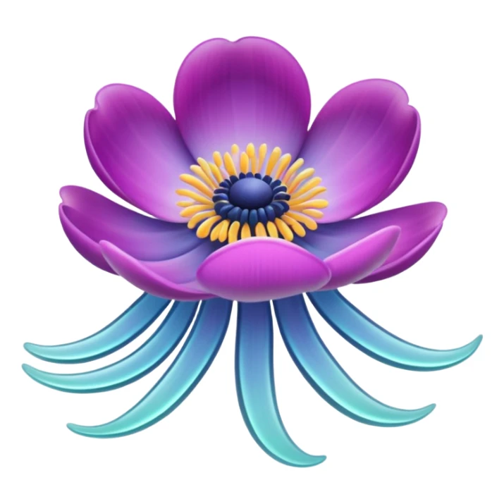 Anemone sticker