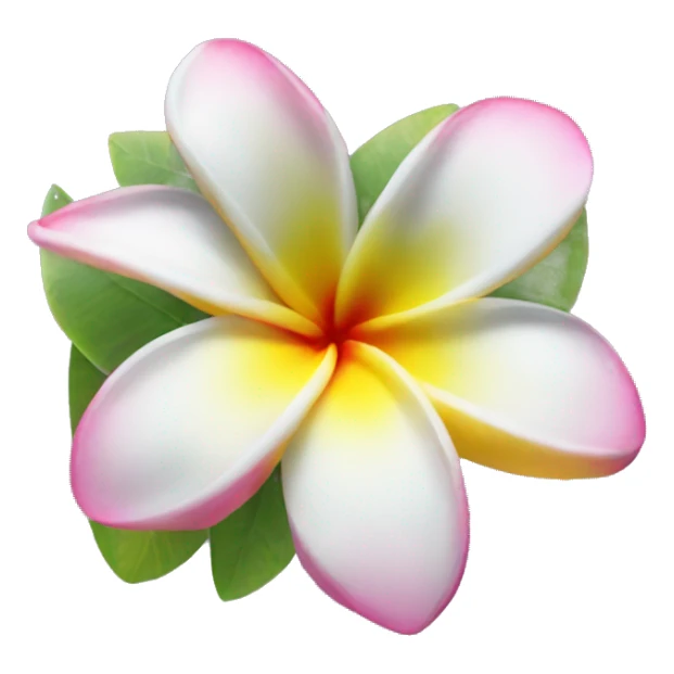 Plumeria sticker