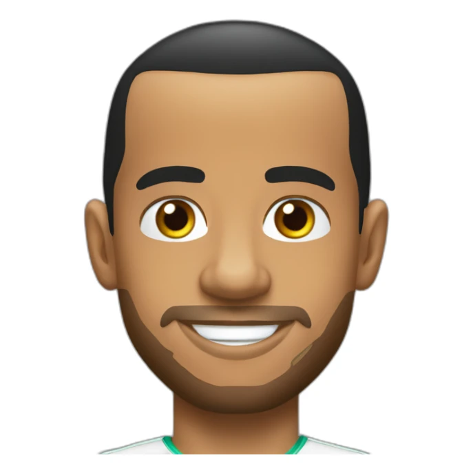 Lewis Hamilton qui est dans sa f1 sticker