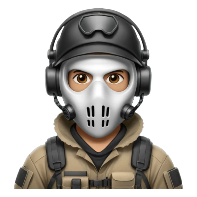 ghost operator from cod saying Anybody wants to play dmz  sticker