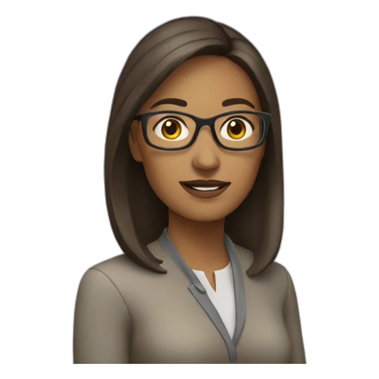 woman-strategist-working sticker