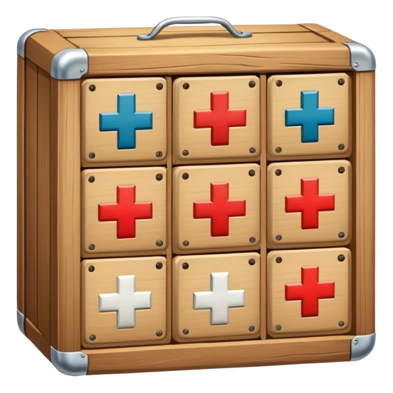 The medicine box sticker